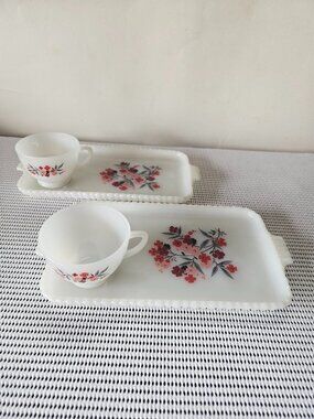 Vintage Fire King by Anchor Hocking Primrose Design Pattern G8